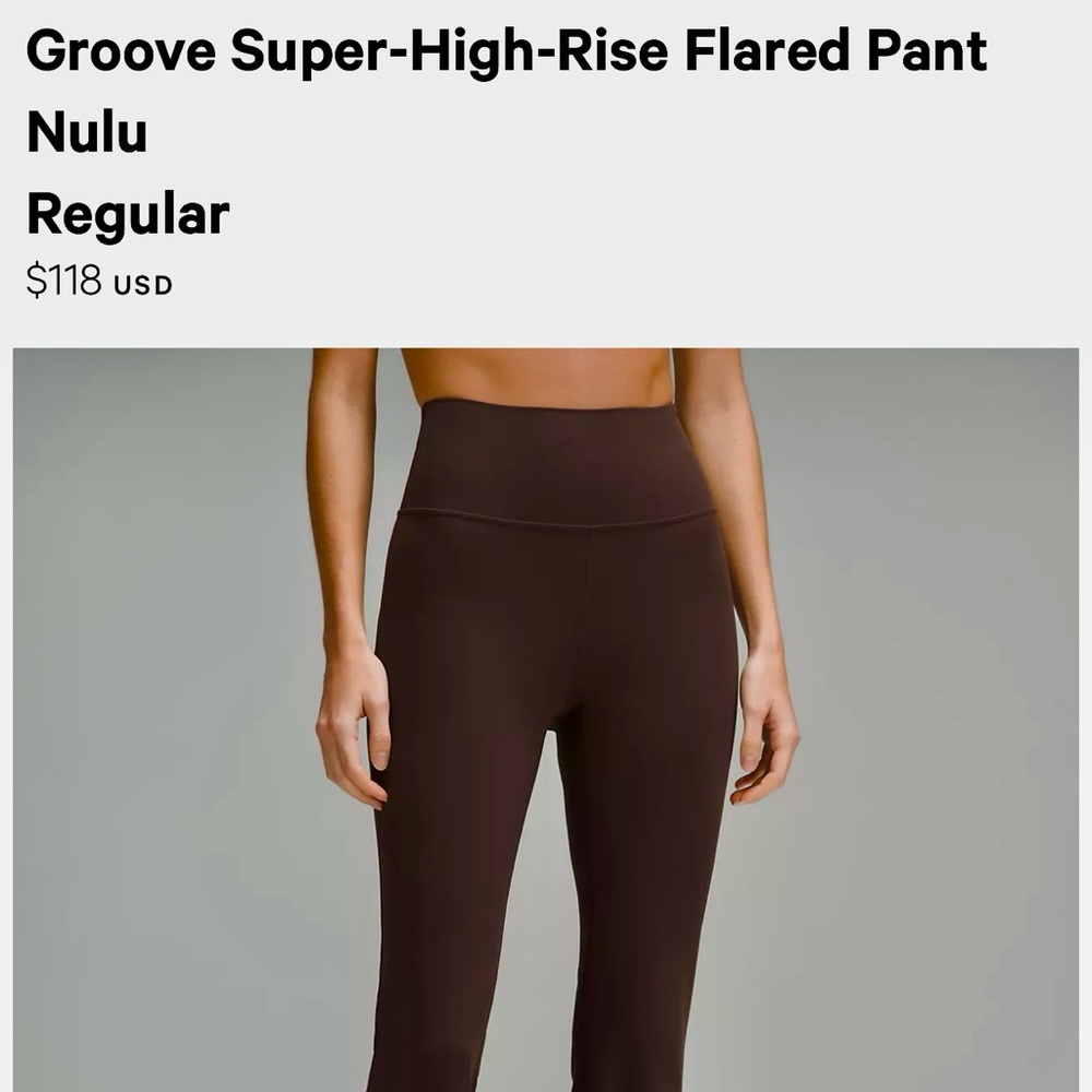 Lululemon Groove Pant